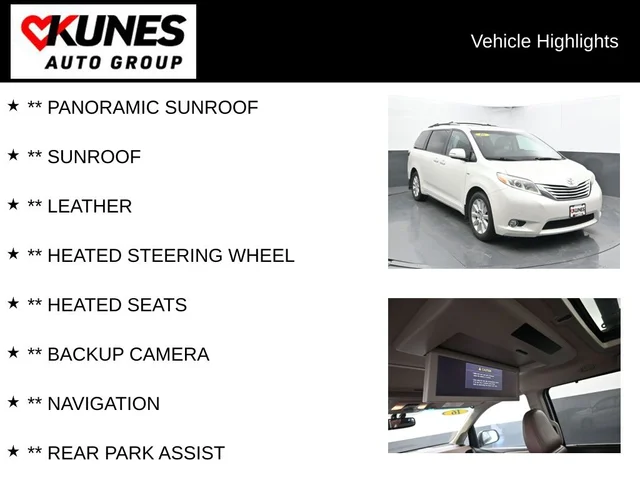 SEMINUEVOS TOYOTA Sienna a Estados en autogozo