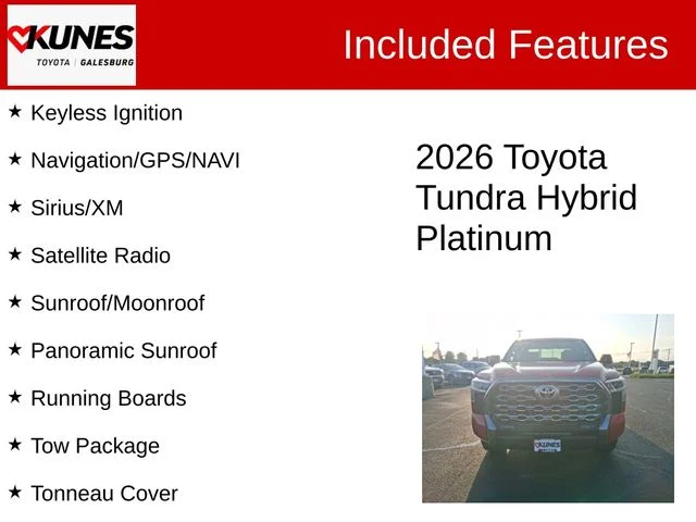 Nuevos TOYOTA TUNDRA HYBRID à Estados chez autogozo
