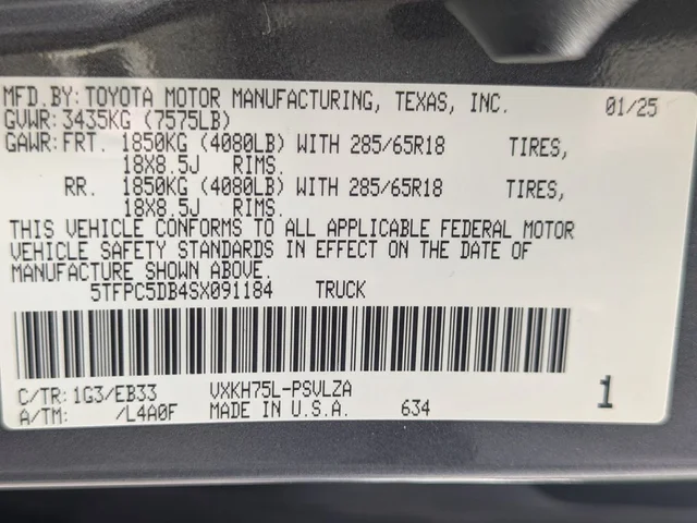 SEMINUEVOS TOYOTA Tundra Hybrid a Estados en autogozo