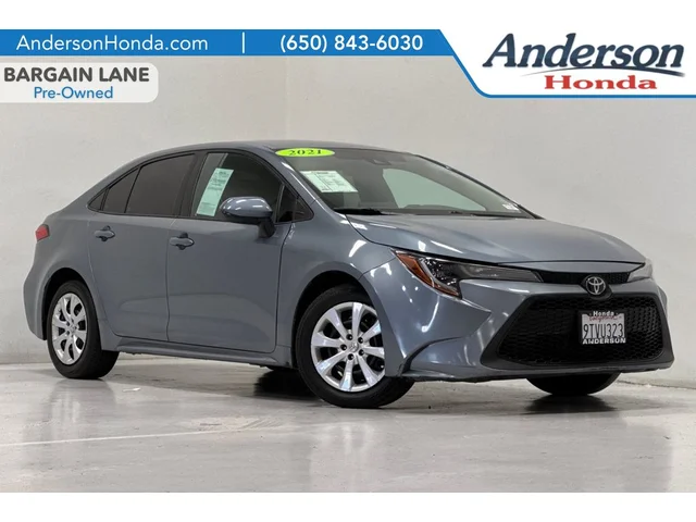 Pre-Owned TOYOTA Corolla at Anderson Honda in Palo Alto
