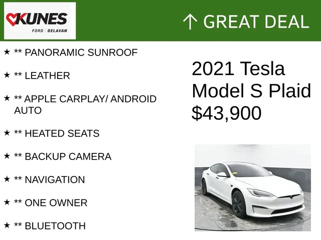 SEMINUEVOS TESLA Model S a Estados en autogozo