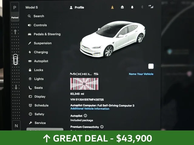 SEMINUEVOS TESLA Model S a Estados en autogozo