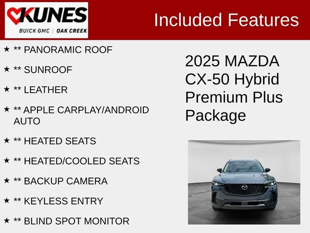 SEMINUEVOS MAZDA CX-50 Hybrid a Estados en autogozo