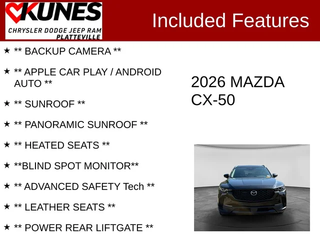 SEMINUEVOS MAZDA CX-50 a Estados en autogozo