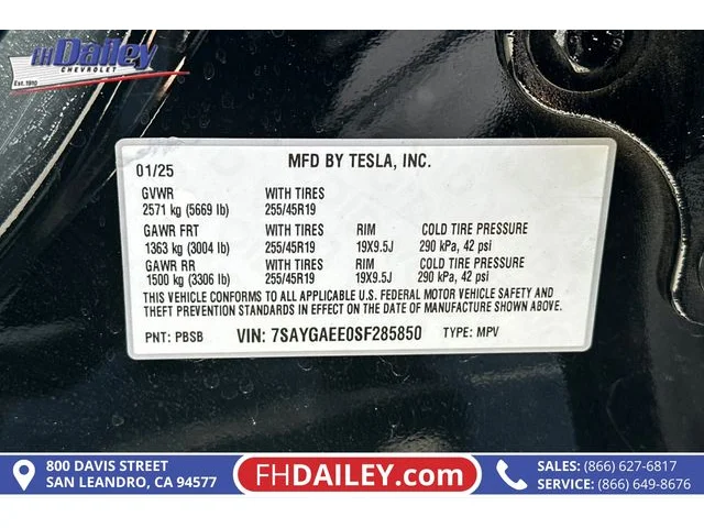 SEMINUEVOS TESLA Model Y a Estados en autogozo