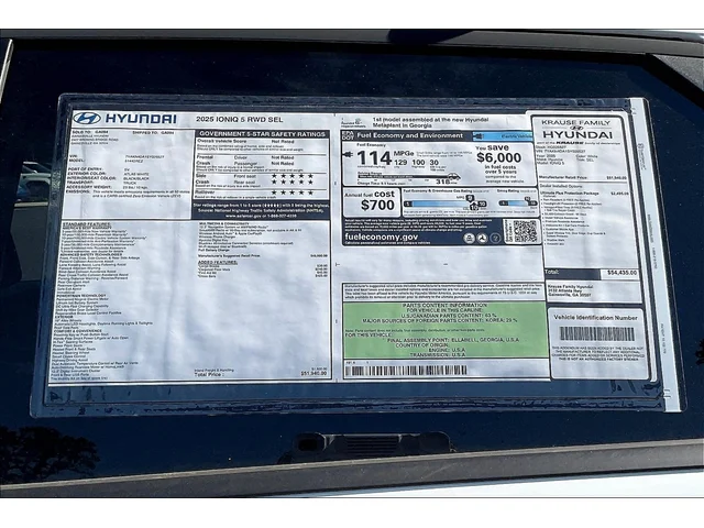 Nuevos HYUNDAI IONIQ 5 at Gainesville Hyundai in Gainesville