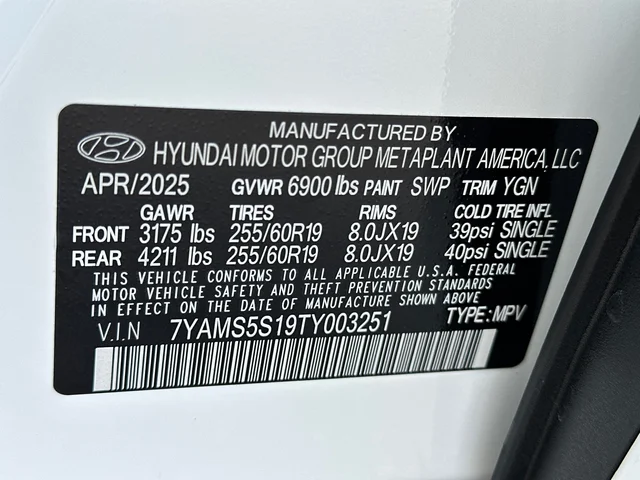 Nuevos HYUNDAI IONIQ 9 at Gainesville Hyundai in Gainesville