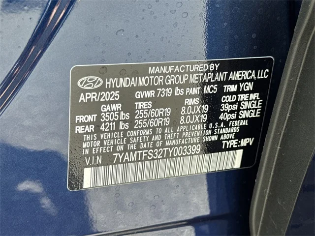 Nuevos HYUNDAI IONIQ 9 at Gainesville Hyundai in Gainesville