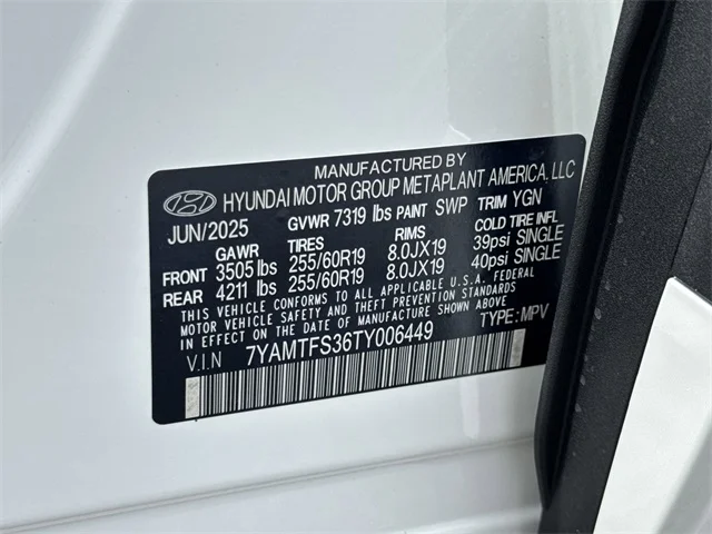 Nuevos HYUNDAI IONIQ 9 at Gainesville Hyundai in Gainesville