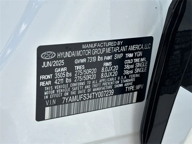 Nuevos HYUNDAI IONIQ 9 at Gainesville Hyundai in Gainesville
