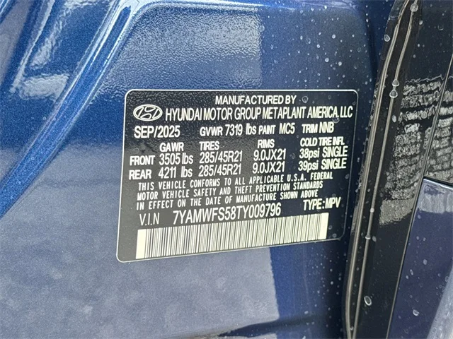 Nuevos HYUNDAI IONIQ 9 at Gainesville Hyundai in Gainesville