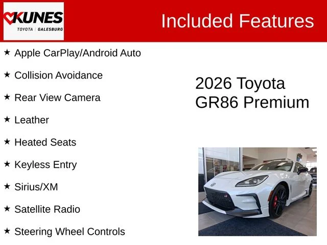 Nuevos TOYOTA GR86 à Estados chez autogozo