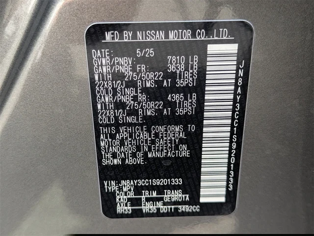 Nuevos NISSAN ARMADA à Kennesaw, chez Town Center Nissan