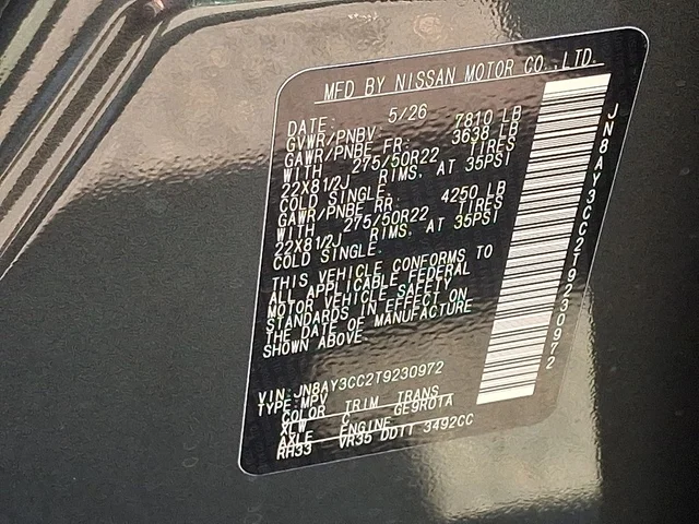 Nuevos NISSAN ARMADA à Estados chez autogozo