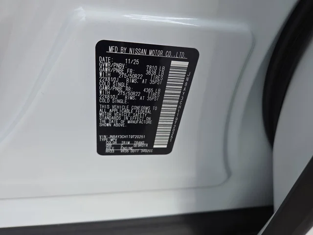 Nuevos NISSAN ARMADA à Estados chez autogozo
