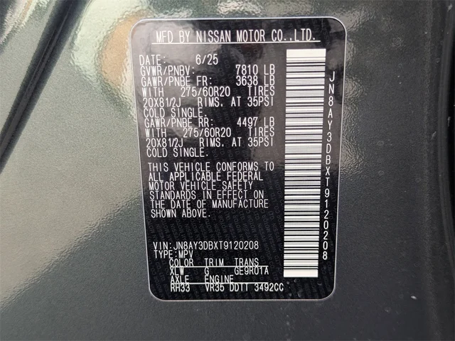 Nuevos NISSAN ARMADA à Kennesaw, chez Town Center Nissan