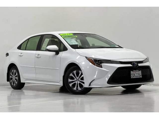 Pre-Owned TOYOTA Corolla Hybrid at Anderson Honda in Palo Alto