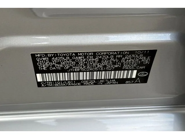 SEMINUEVOS LEXUS IS at ELK GROVE in Elk Grove Buick GMC