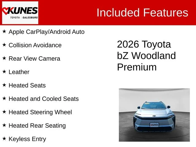 Nuevos TOYOTA BZ WOODLAND à Estados chez autogozo