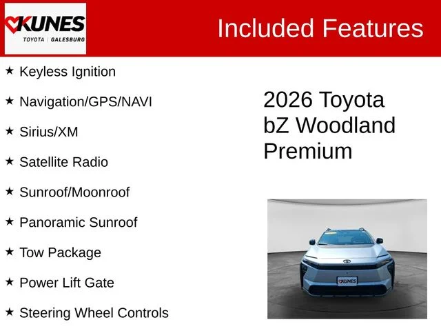 Nuevos TOYOTA BZ WOODLAND à Estados chez autogozo