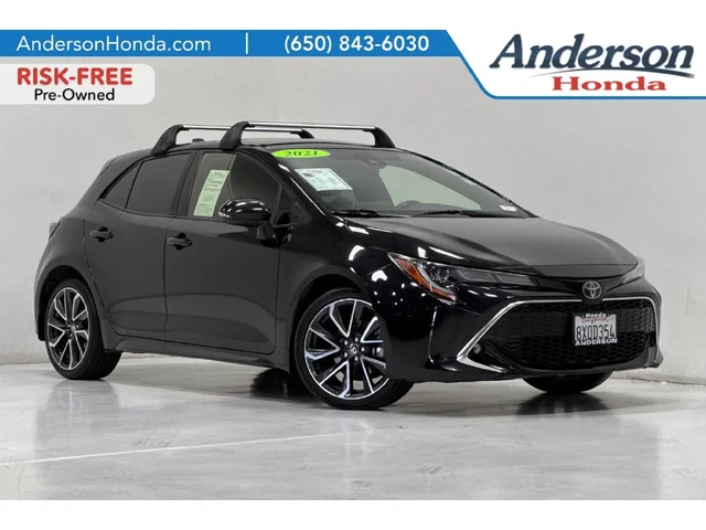 Pre-Owned TOYOTA Corolla Hatchback at Anderson Honda in Palo Alto