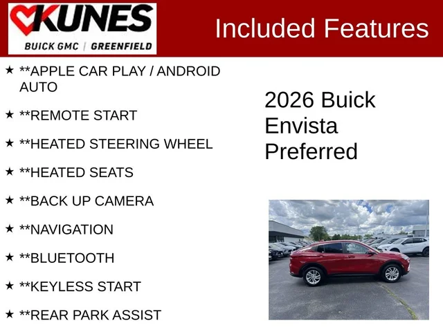 Nuevos BUICK ENVISTA à Estados chez autogozo