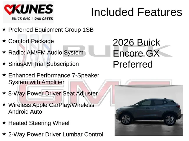 Nuevos BUICK ENCORE GX à Estados chez autogozo