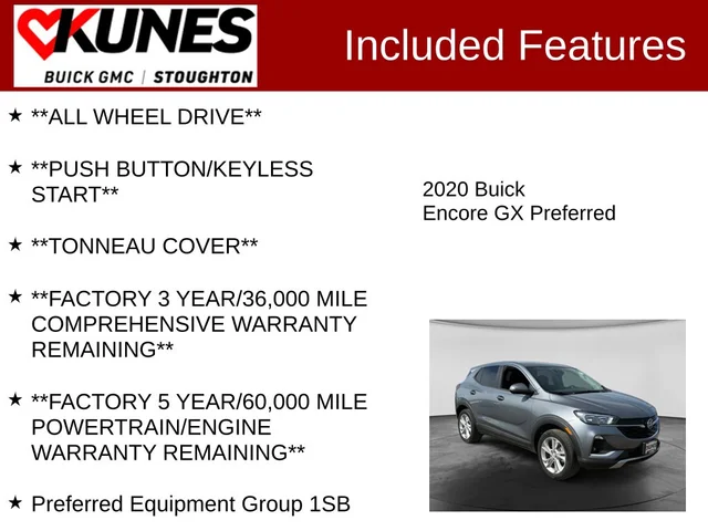 SEMINUEVOS BUICK Encore GX a Estados en autogozo