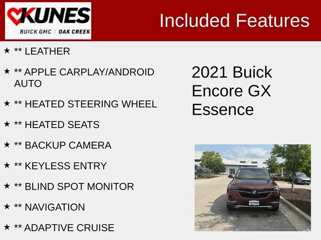 SEMINUEVOS BUICK Encore GX a Estados en autogozo