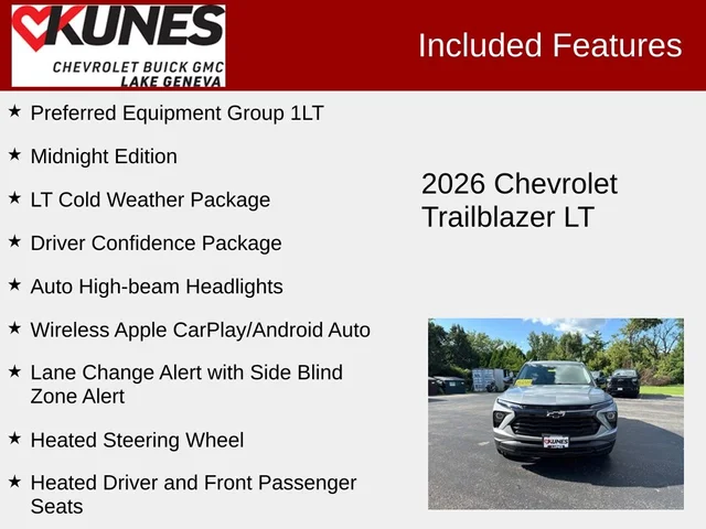 Nuevos CHEVROLET TRAILBLAZER à Estados chez autogozo