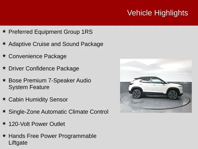 Nuevos CHEVROLET TRAILBLAZER à Estados chez autogozo