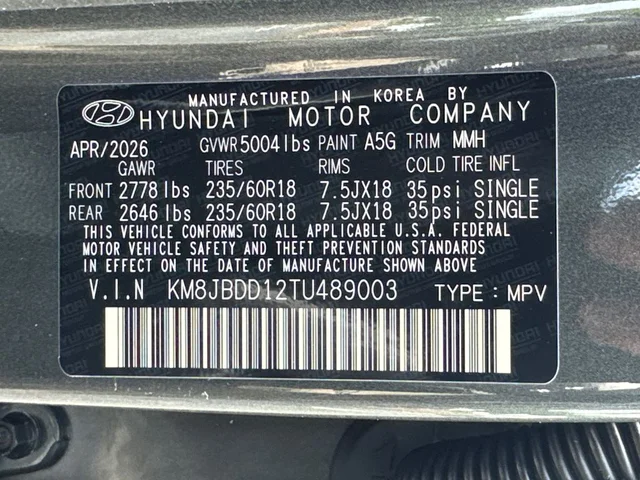 Nuevos HYUNDAI TUCSON HYBRID à Estados chez autogozo