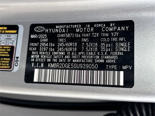 Nuevos HYUNDAI PALISADE at Gainesville Hyundai in Gainesville