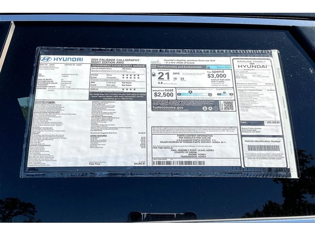 Nuevos HYUNDAI PALISADE at Gainesville Hyundai in Gainesville