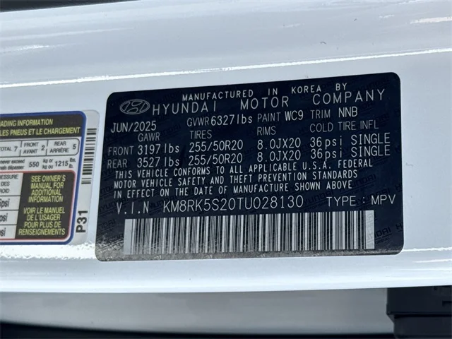 Nuevos HYUNDAI PALISADE at Gainesville Hyundai in Gainesville