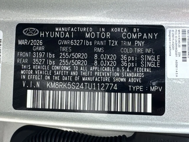 Nuevos HYUNDAI PALISADE à Estados chez autogozo