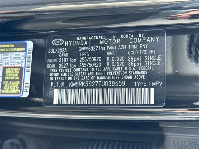 Nuevos HYUNDAI PALISADE at Gainesville Hyundai in Gainesville