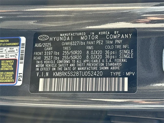 Nuevos HYUNDAI PALISADE at Gainesville Hyundai in Gainesville