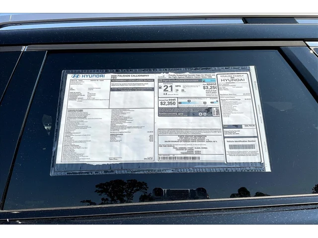 Nuevos HYUNDAI PALISADE at Gainesville Hyundai in Gainesville