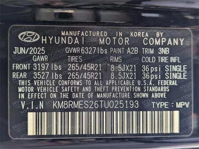 Nuevos HYUNDAI PALISADE at Gainesville Hyundai in Gainesville