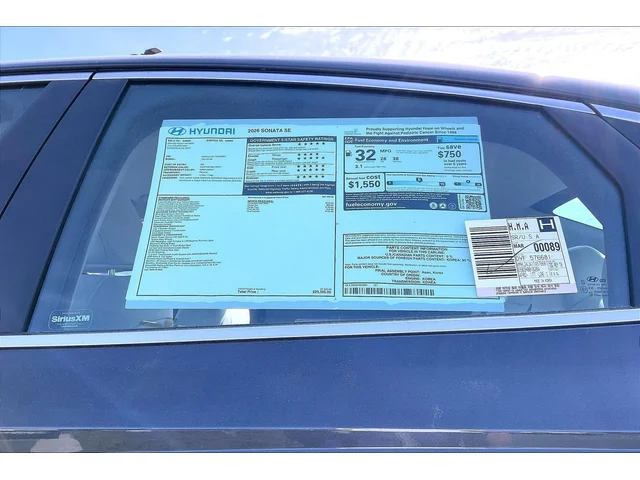 Nuevos HYUNDAI SONATA à Estados chez autogozo