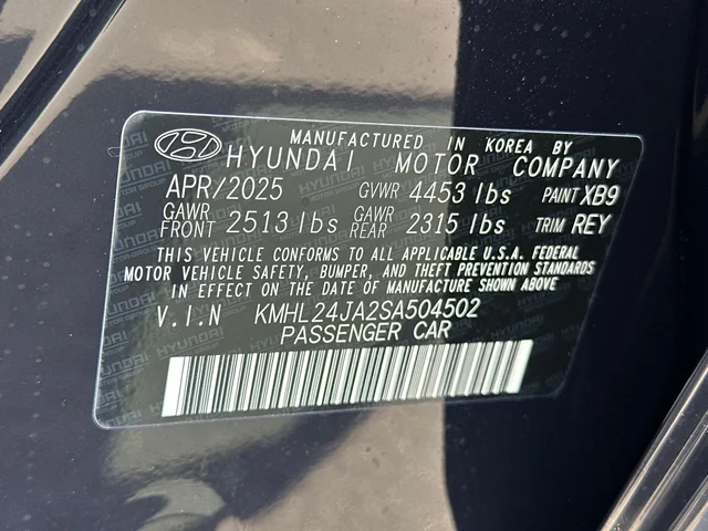 Nuevos HYUNDAI SONATA at Gainesville Hyundai in Gainesville