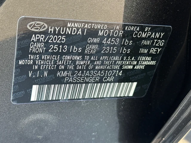 Nuevos HYUNDAI SONATA at Gainesville Hyundai in Gainesville