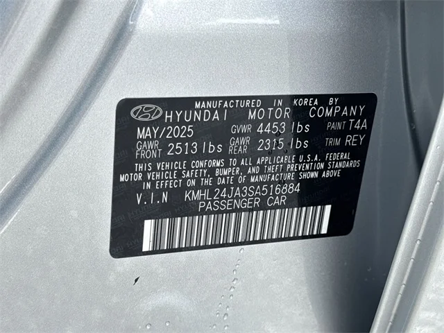 Nuevos HYUNDAI SONATA at Gainesville Hyundai in Gainesville
