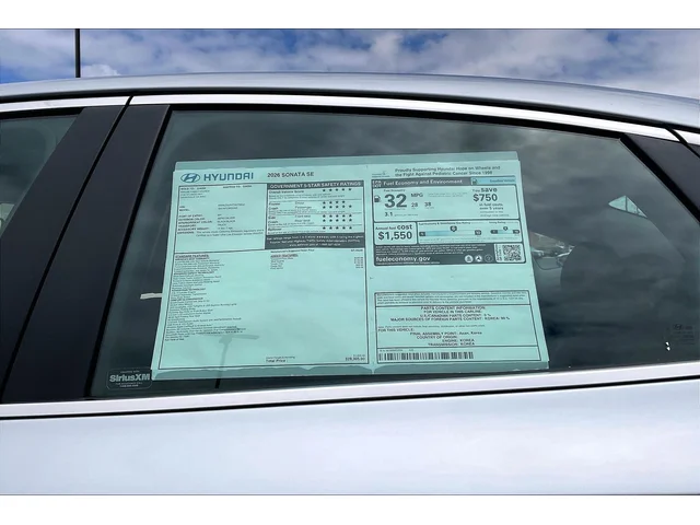 Nuevos HYUNDAI SONATA à Estados chez autogozo