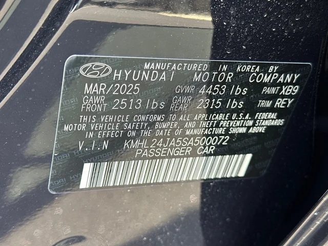 Nuevos HYUNDAI SONATA at Gainesville Hyundai in Gainesville