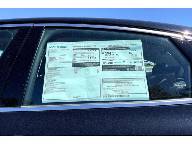 Nuevos HYUNDAI SONATA à Estados chez autogozo