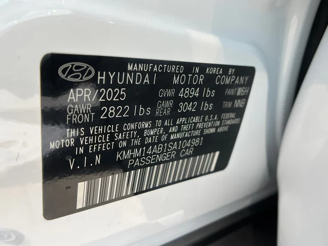 Nuevos HYUNDAI IONIQ 6 at Gainesville Hyundai in Gainesville