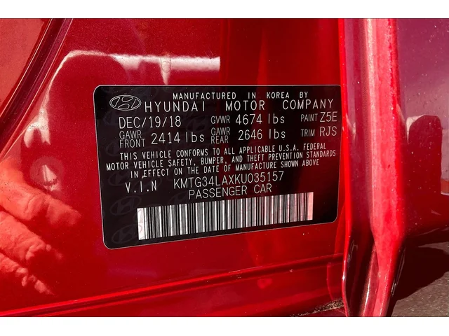 SEMINUEVOS GENESIS G70 a Gainesville en Gainesville Hyundai