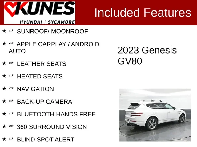 SEMINUEVOS GENESIS GV80 a Estados en autogozo